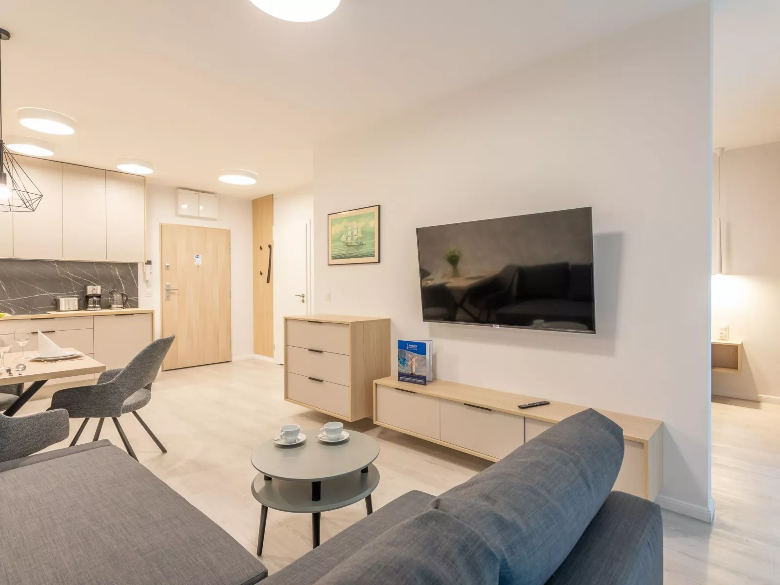 Matejki in Swinemünde am Meer-Binnen