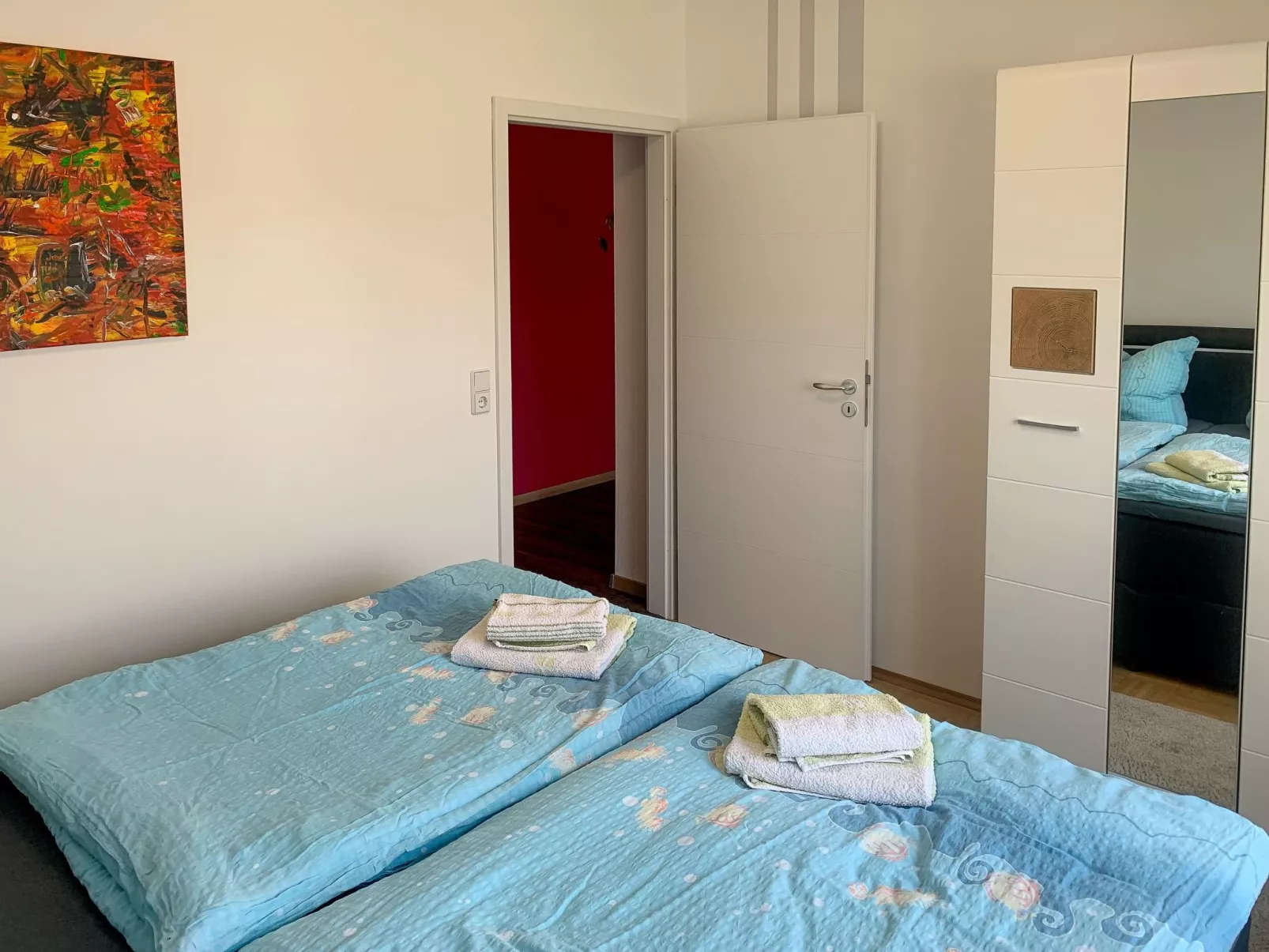 Top-moderne Ferienwohnung für 4 Personen mit Vollausstattung auf schönem, frühe-Binnen