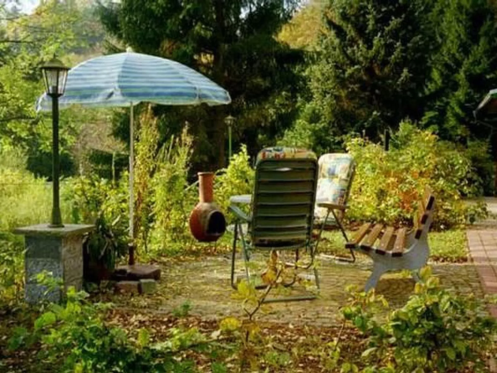 Mit Bergblick-Buiten