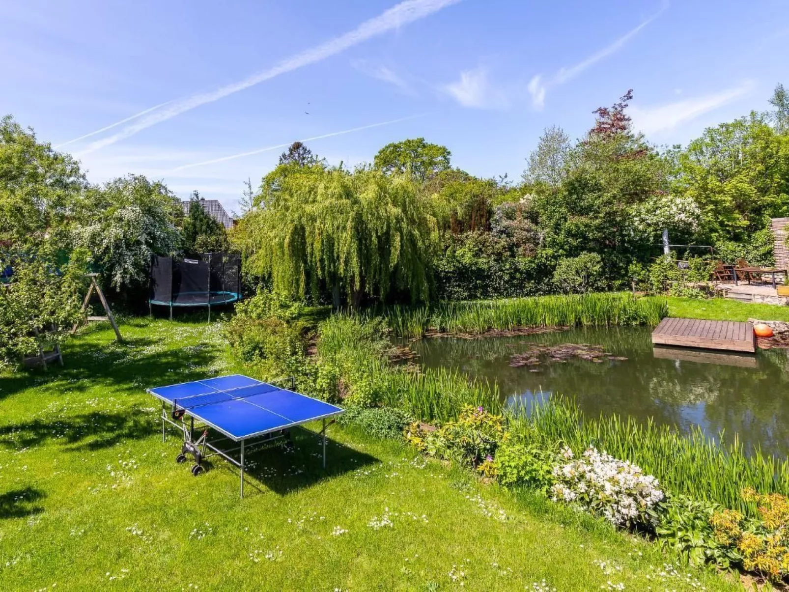 Teichblick in Klütz-Buiten