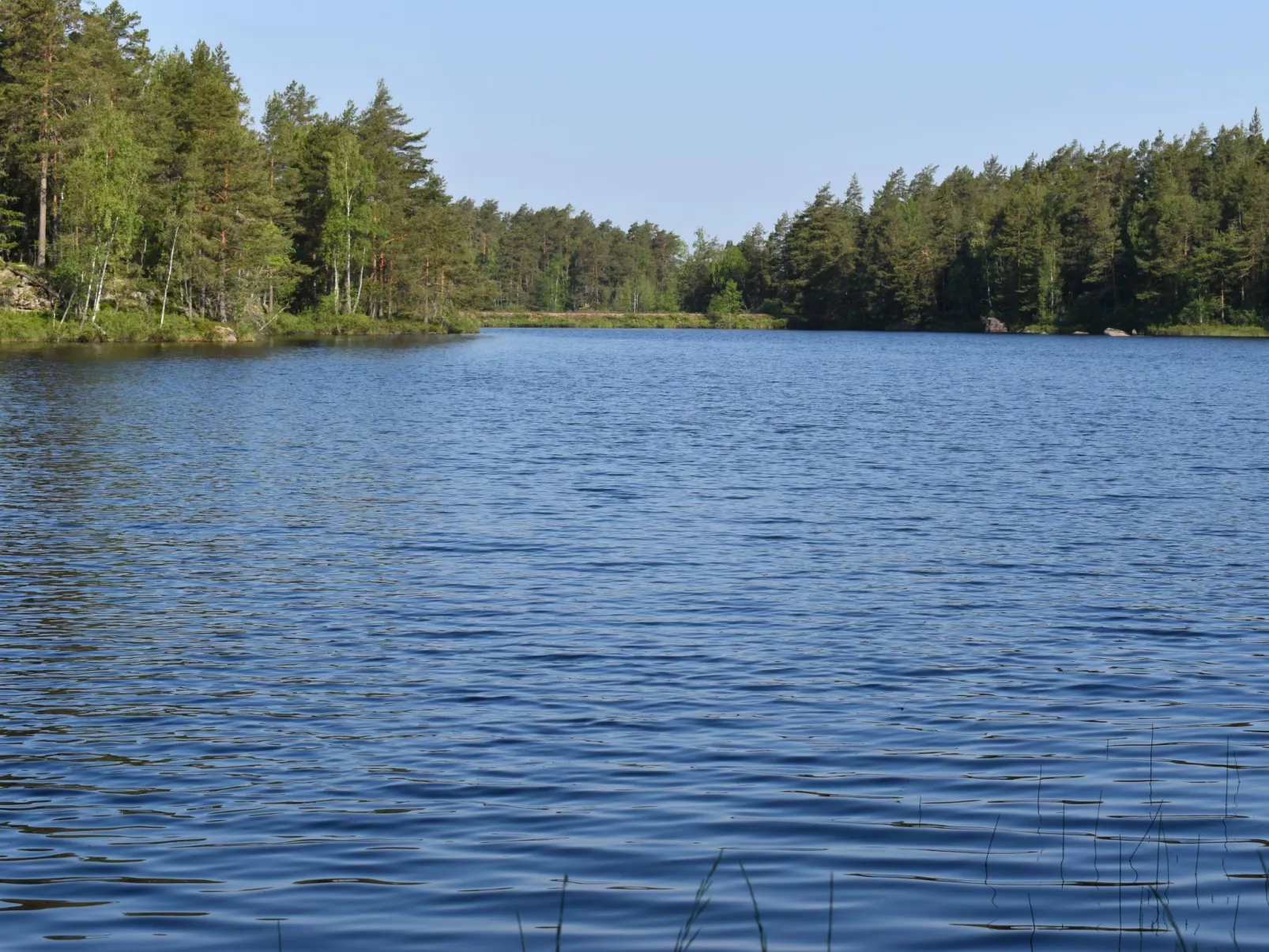 Typisch schwedisches Ferienhaus mit Garten-Buiten