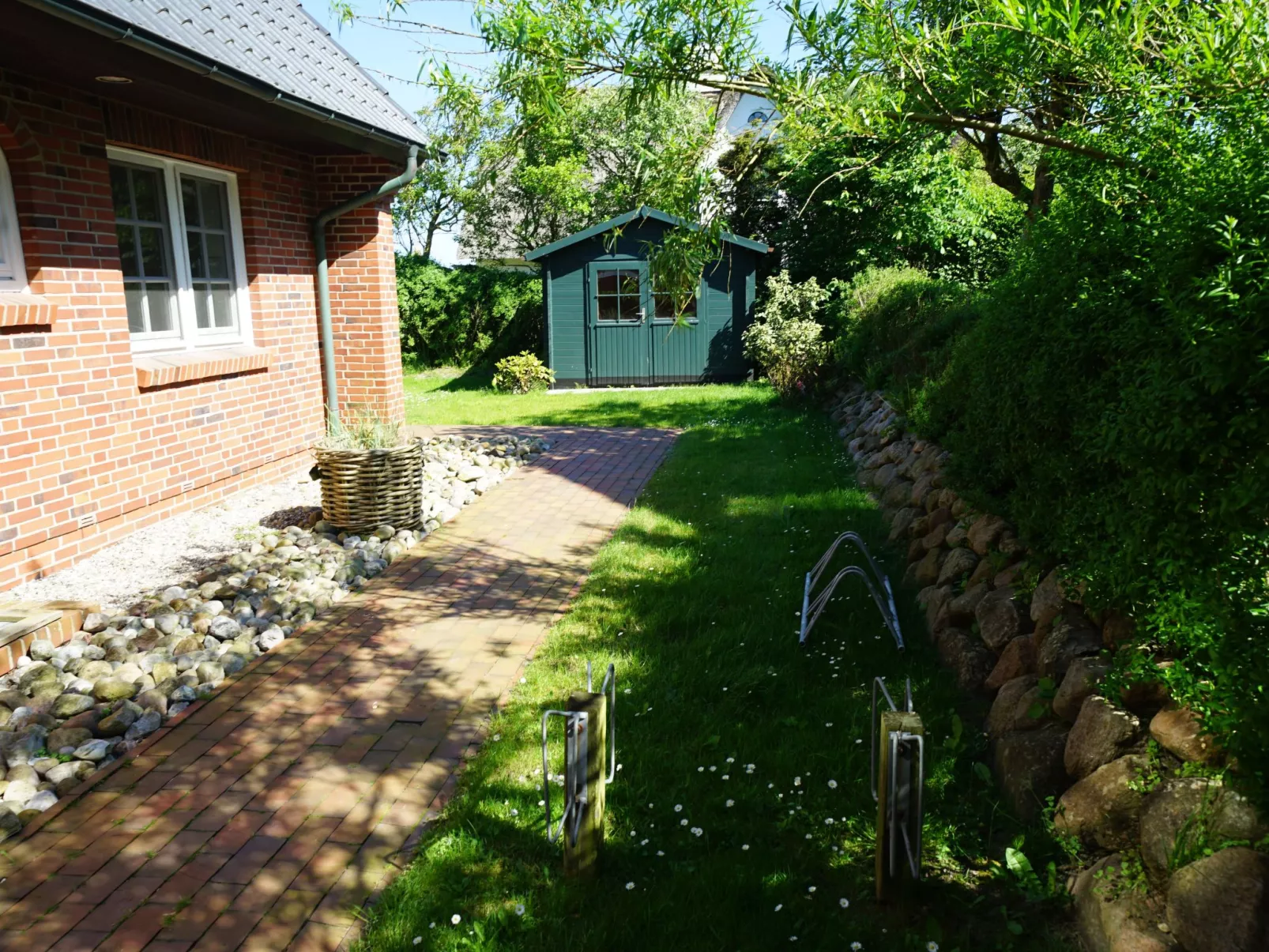Wohnung in Morsum mit Terrasse-Buiten