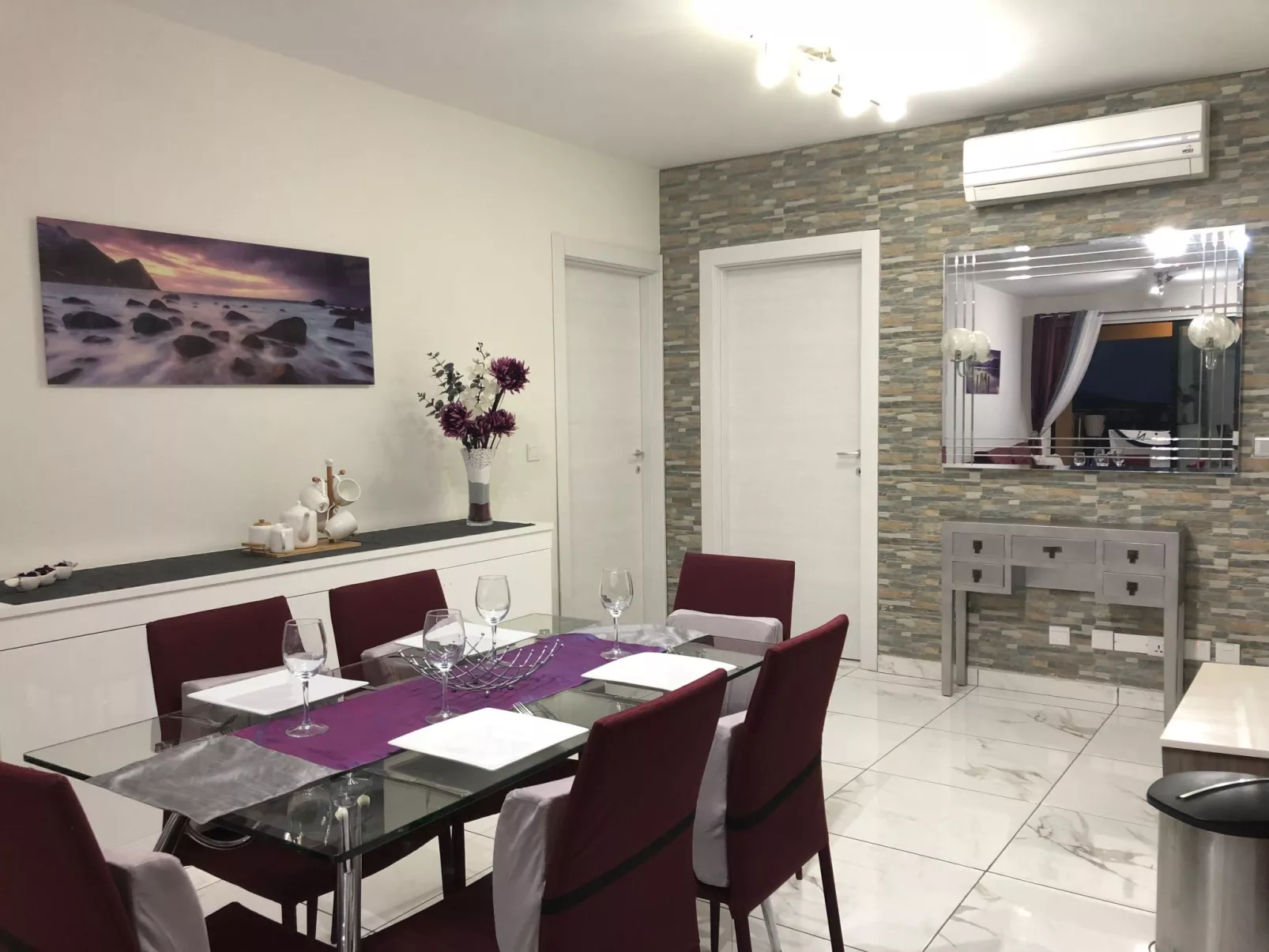 Gemütliche Ferienwohnung mit Meerblick-Binnen