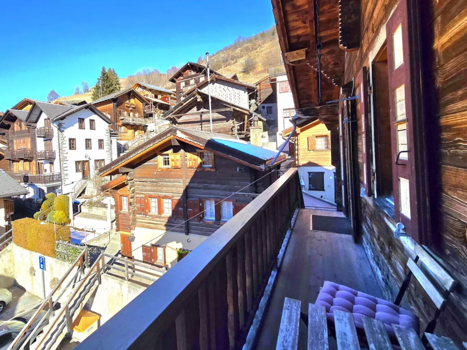 Typische Wohnung Le Ver Luisant. Val d'Hérens-Binnen