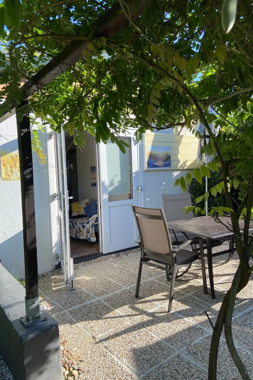 Kleines Haus mit Garten, direkt hinter dem Deich-Buiten