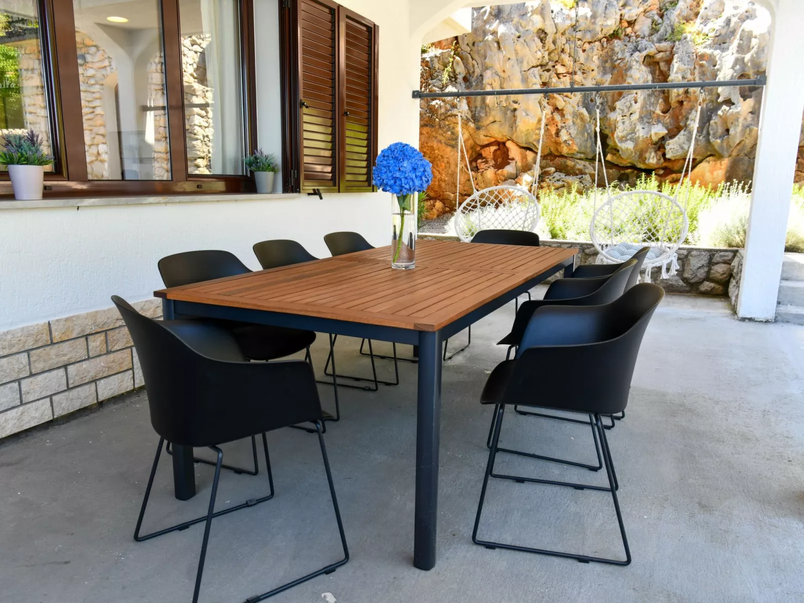 Ferienvilla mit Whirlpool-Buiten