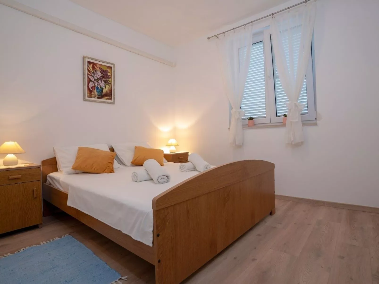 Schöne Wohnung in Sveti Filip I Jakov mit privatem Parkplatz-Binnen