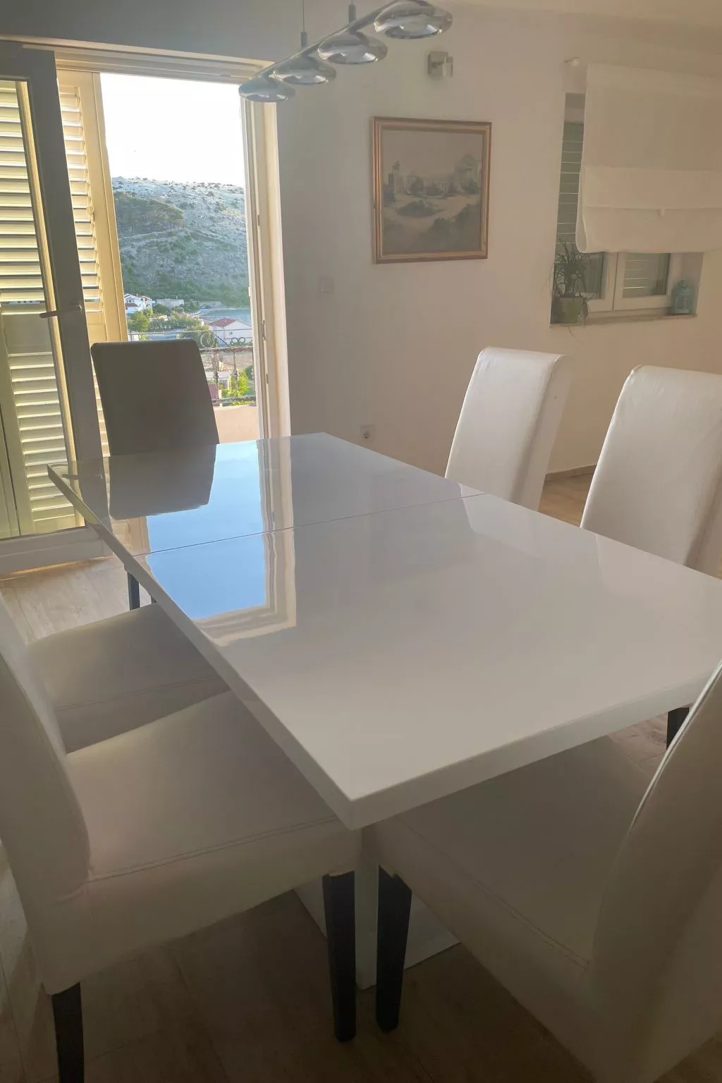 "Sanset" mit Blick auf das Wasser-Binnen