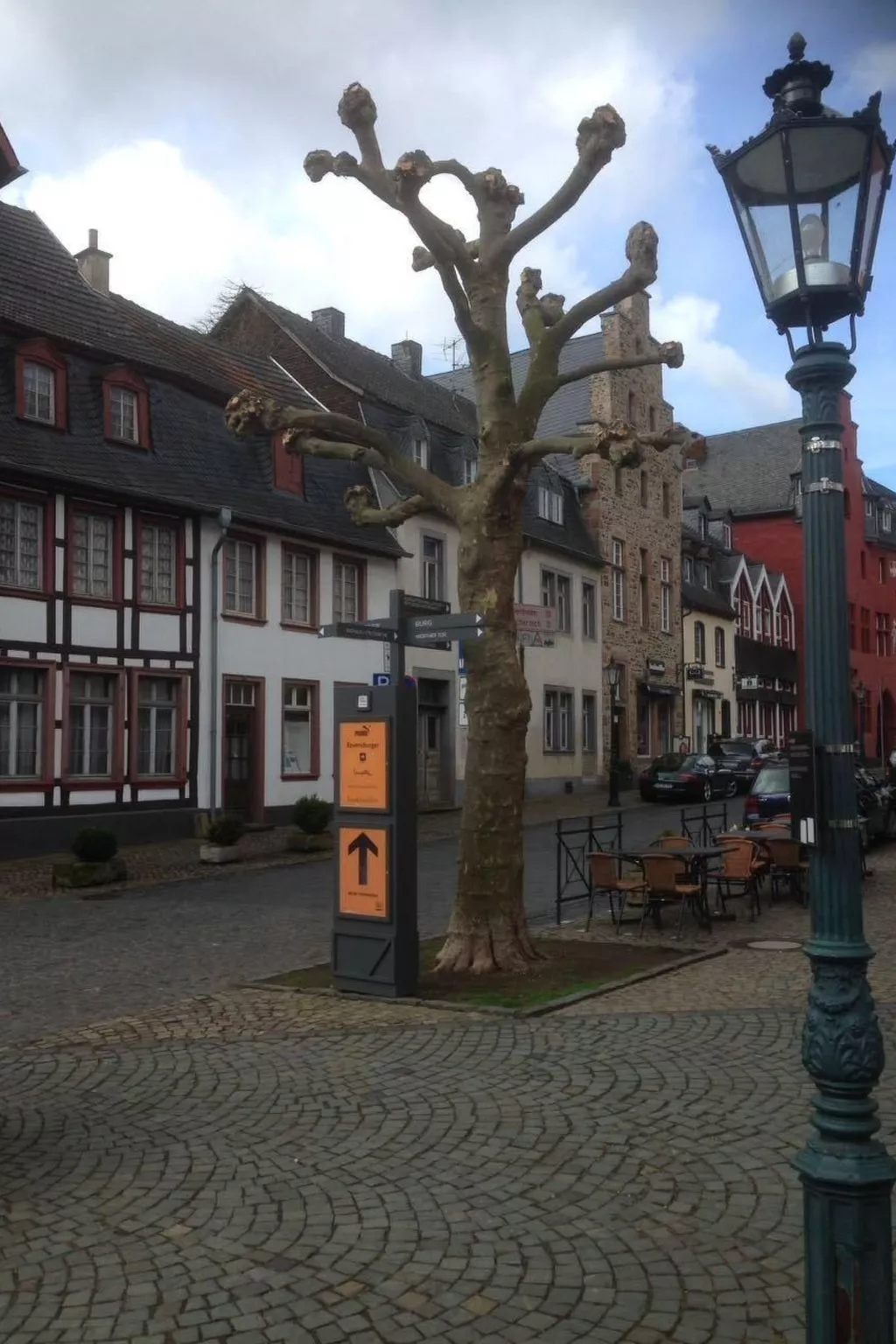 Haus-Fernblick-Binnen