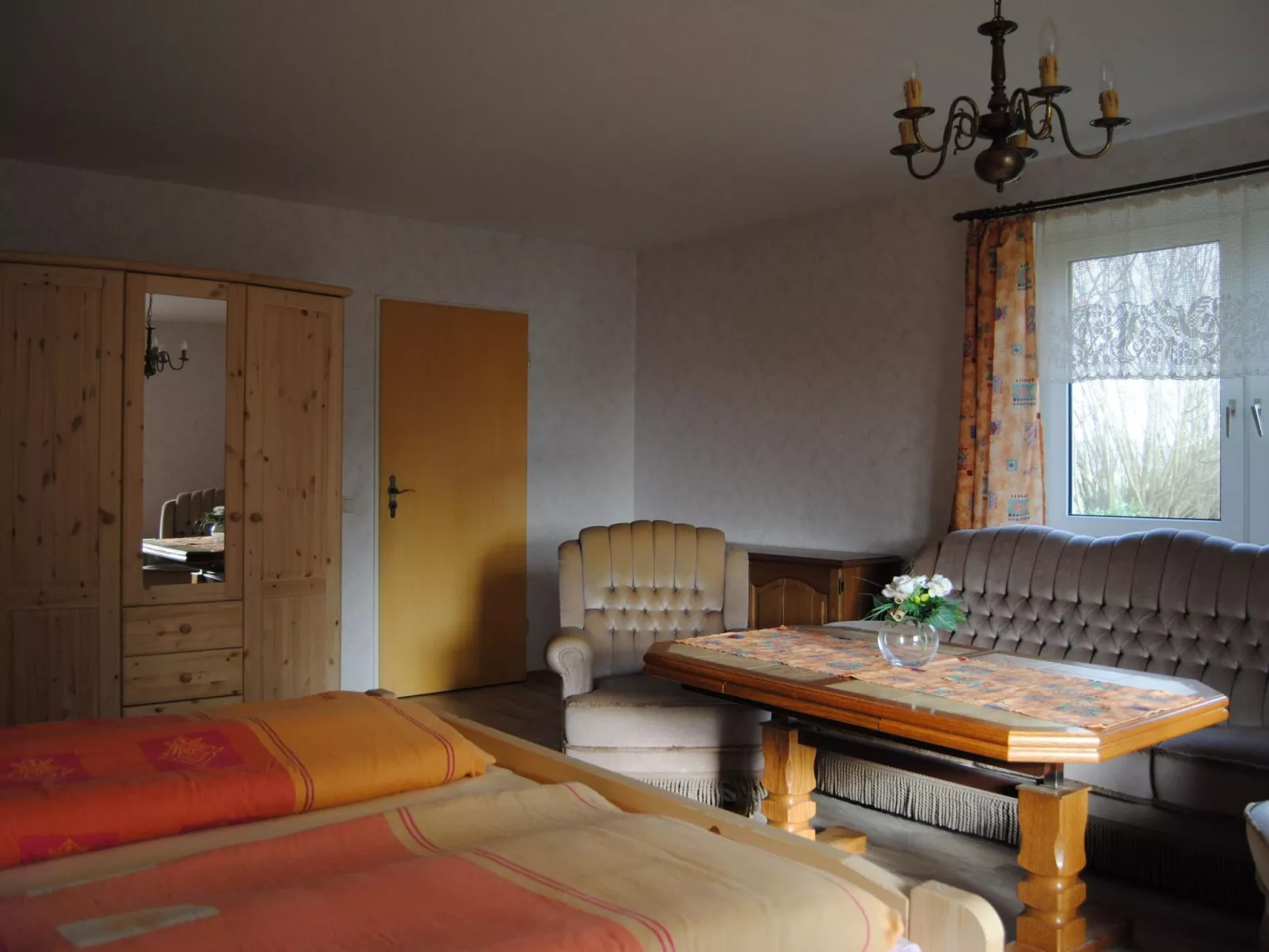 Wohnung in beliebtem Gästehaus mit Fahrradverleih-Binnen