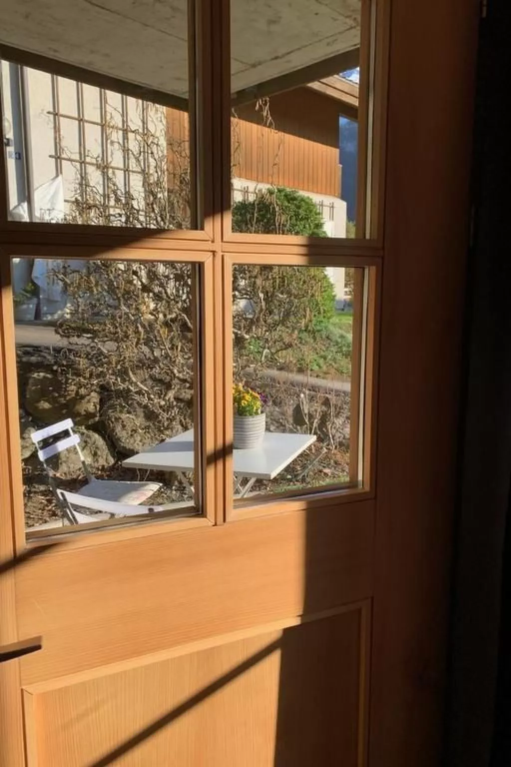 Sonnig und gemütlich-Buiten