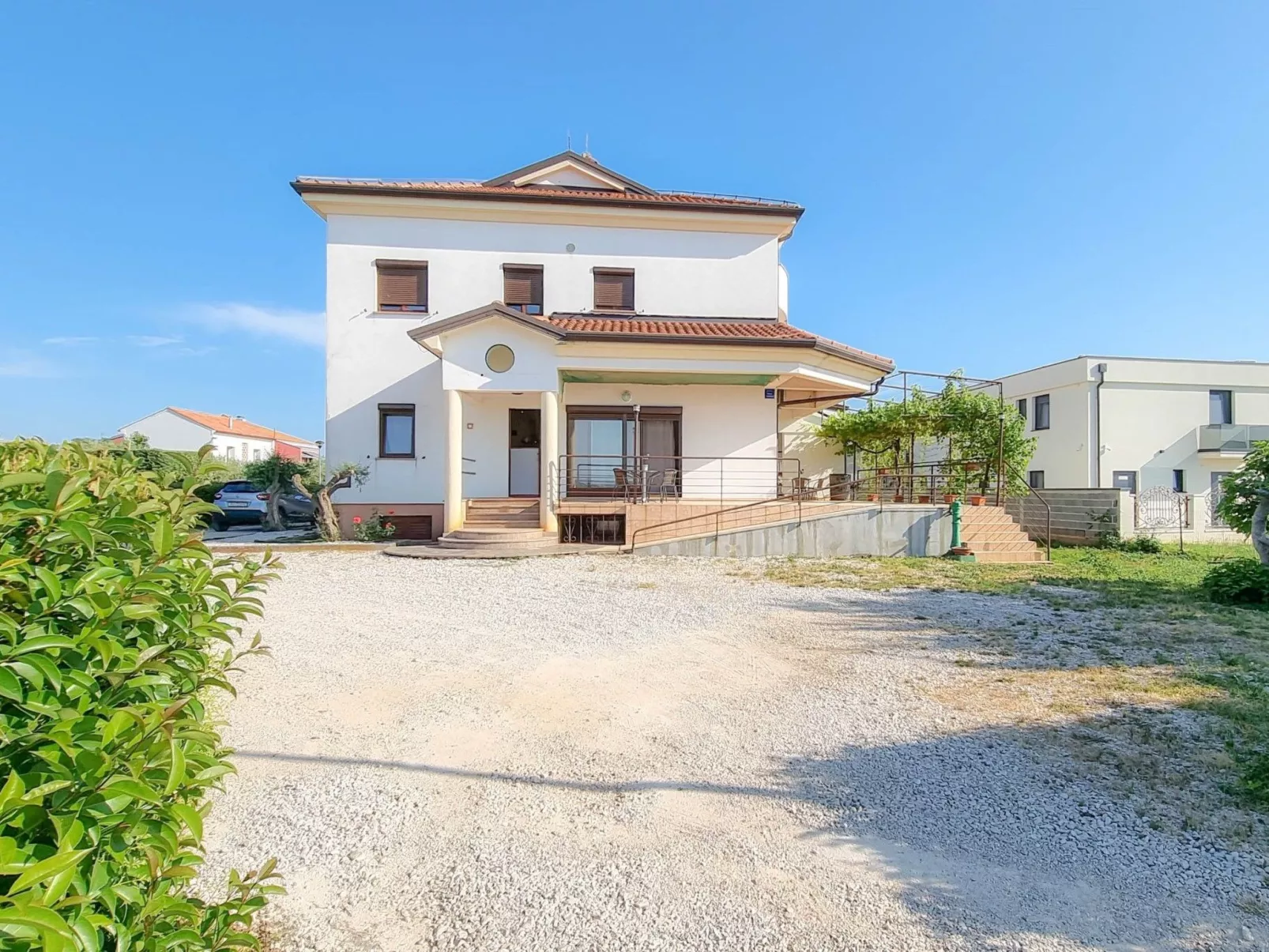Wohnung "Dani" mit Terrasse-Buiten