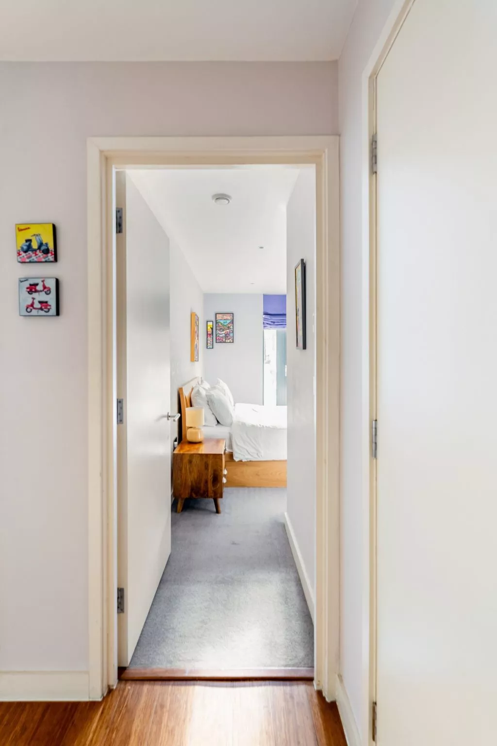 Moderne und stilvolle Wohnung mit eigenem Bad in der Nähe von Notting Hill und-Binnen