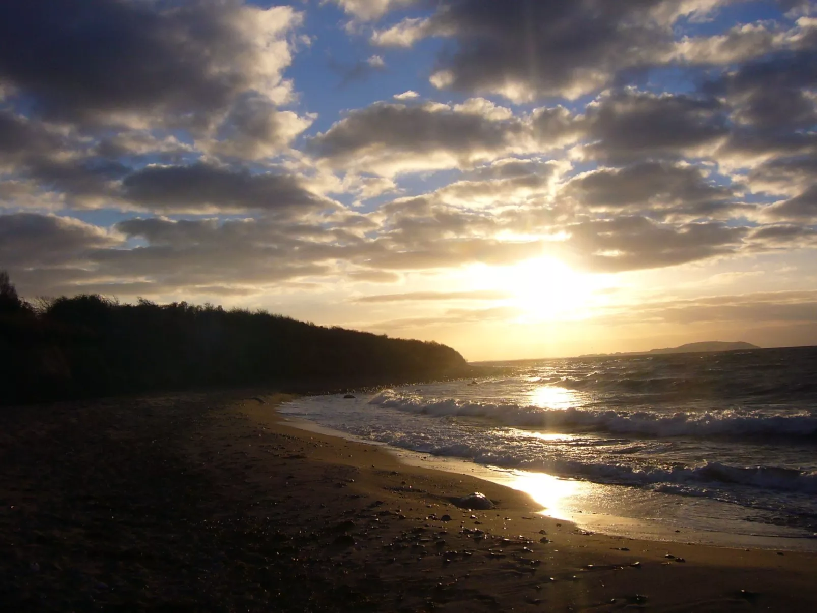 Ostseebrandung in Dranske-Binnen