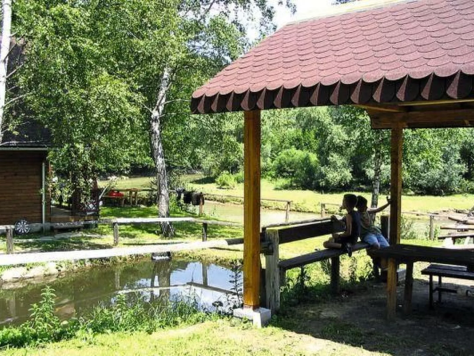 Berghütte mit Sauna-Buiten
