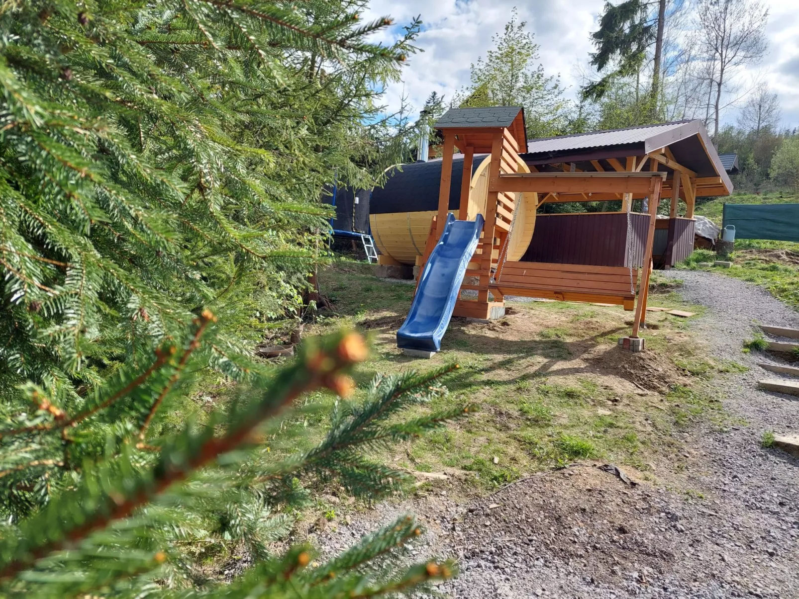Hütte in der Orava-Buiten