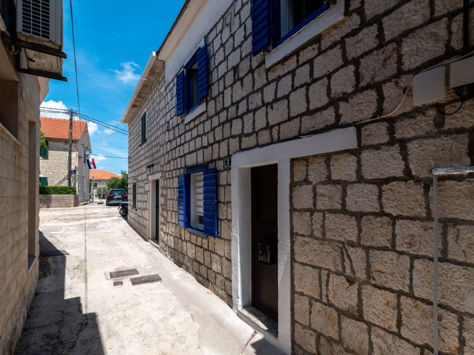 Duplex Wohnung Domi-Buiten