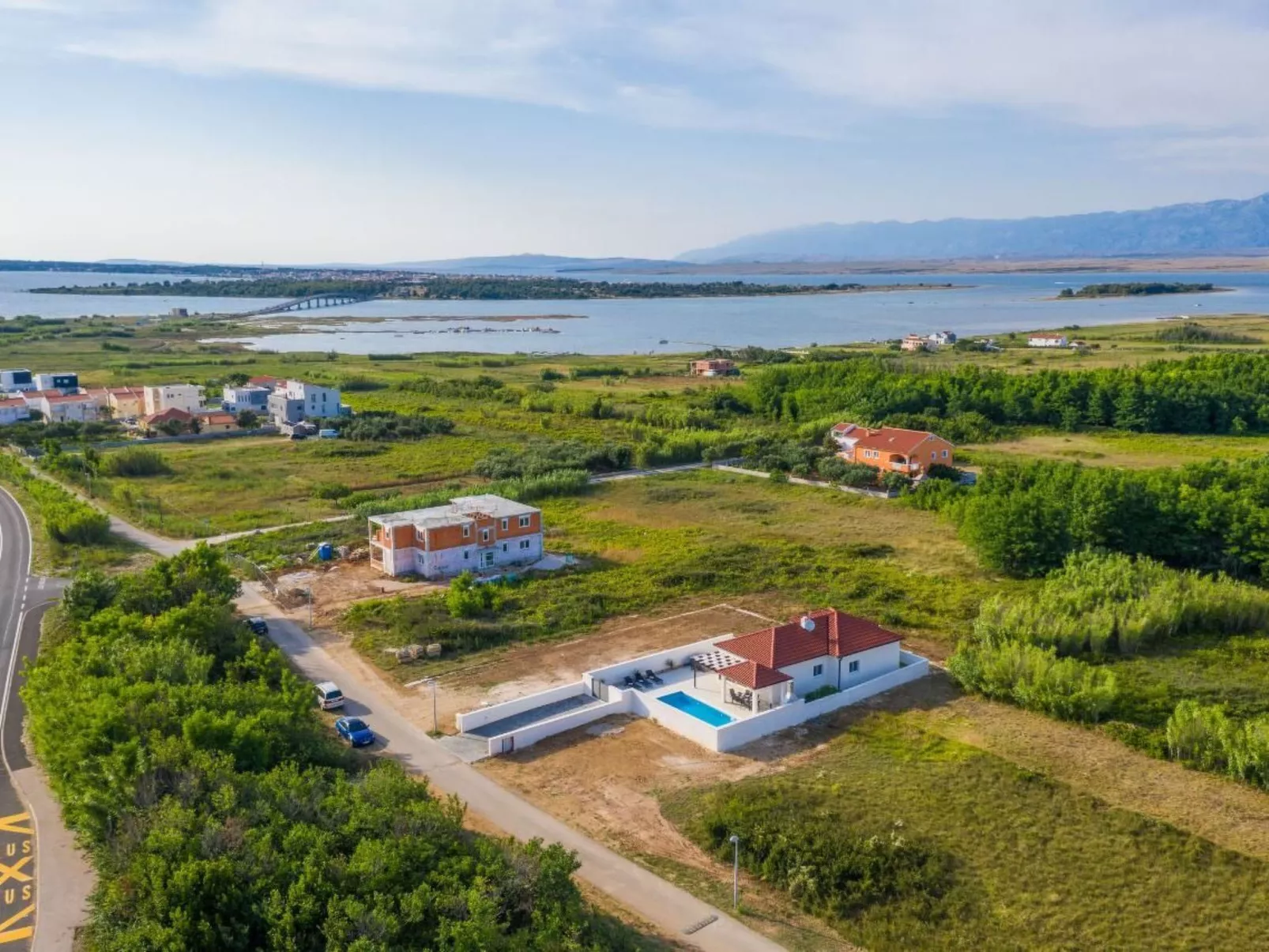 Villa mit beheiztem Pool Privlaka - TA Leut Agency-Buiten