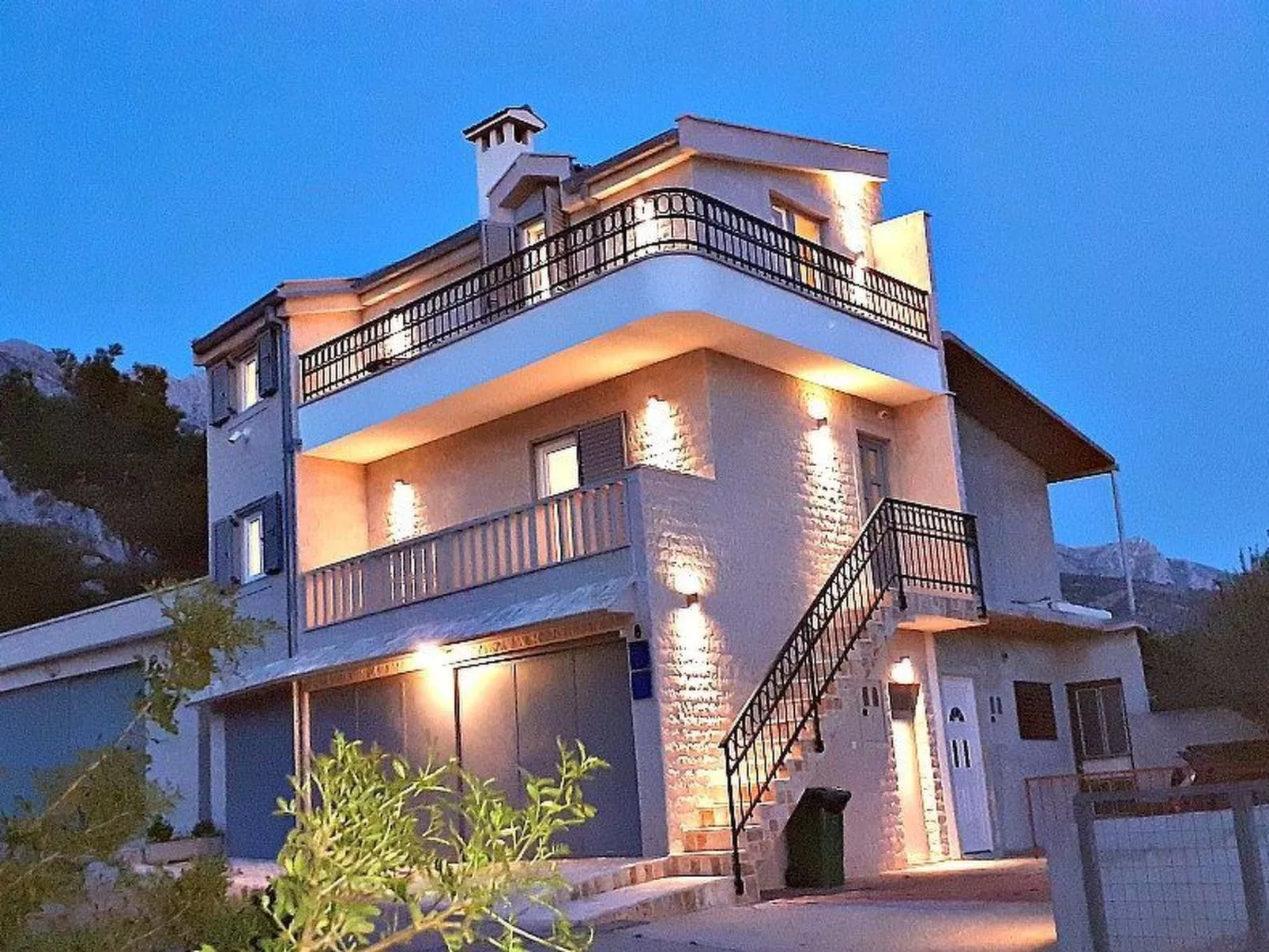 In Baška Voda - Buiten