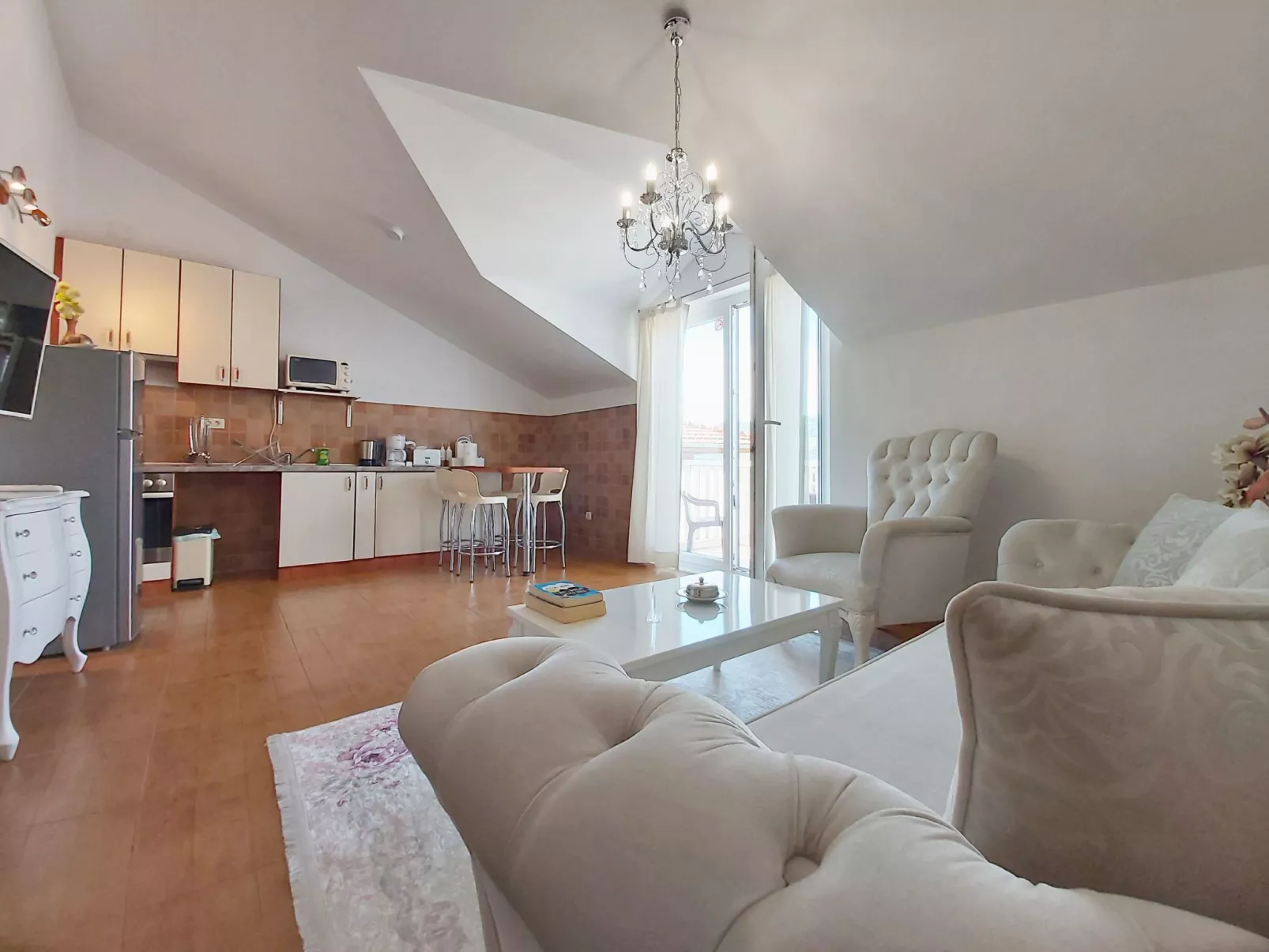 Für 2 Personen  + 1 Kind ca. 65 m&sup2; in Dubrovnik-Babin Kuk, Dalmatien (Dubr-Binnen