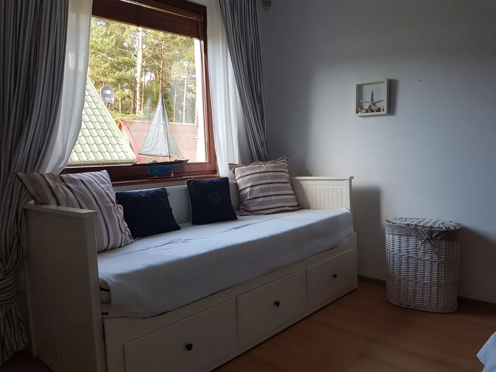 In Łukęcin mit Terrasse, Grill und Garten-Binnen