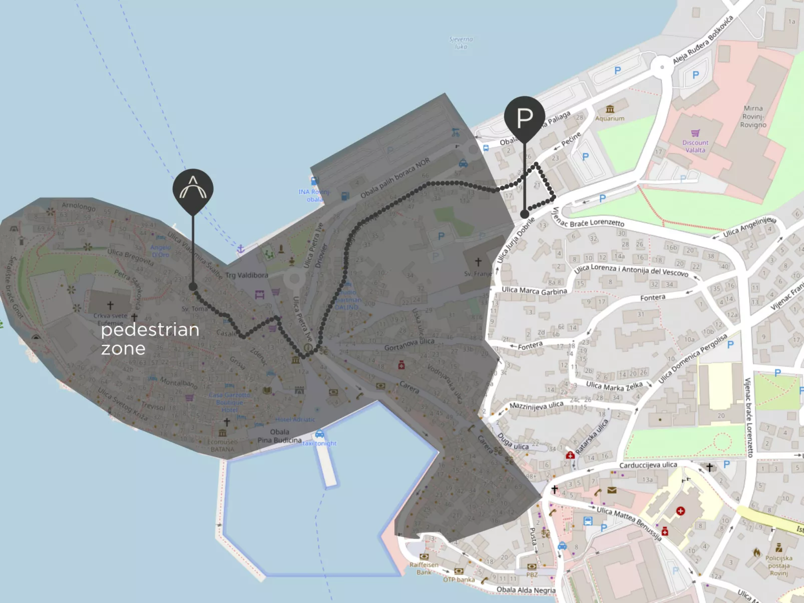 Appartement in Rovinj-Binnen