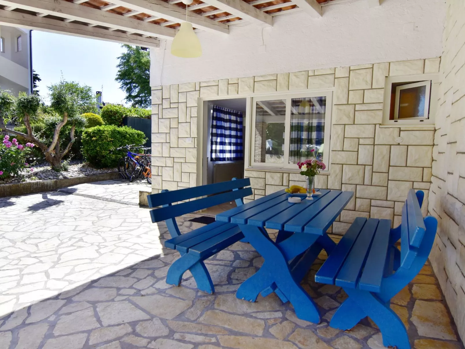 Apartment Nika 4 in der Residenz mit Pool und Whirlpool in Strandnähe - Buiten