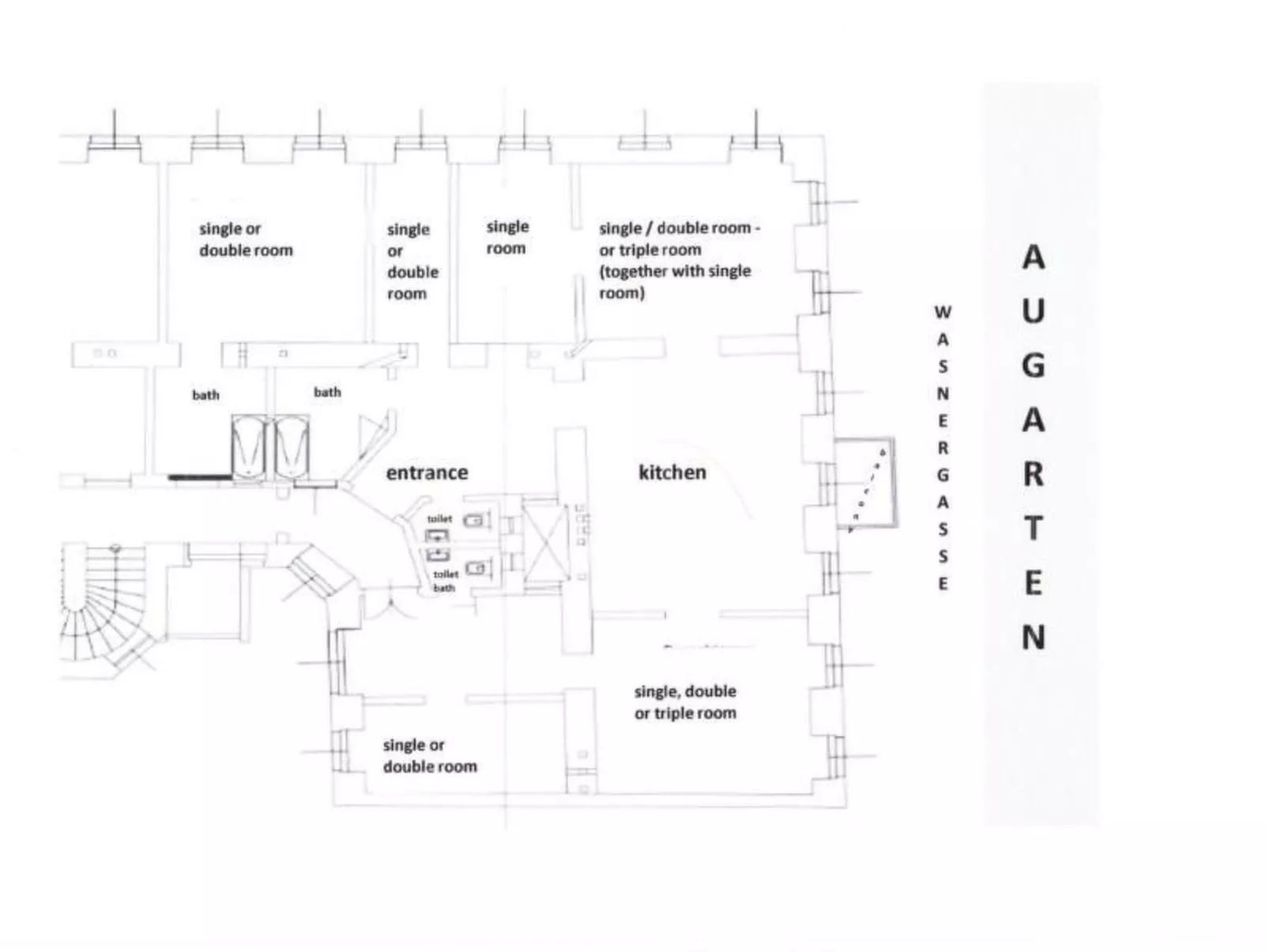 Ausgefallene Wohnung-Binnen