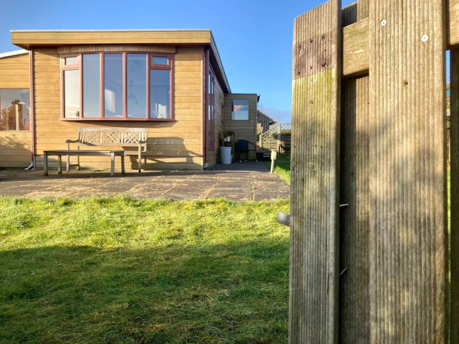 Haus Sonnenschein mit Blick auf das Lauwersmeer-Binnen
