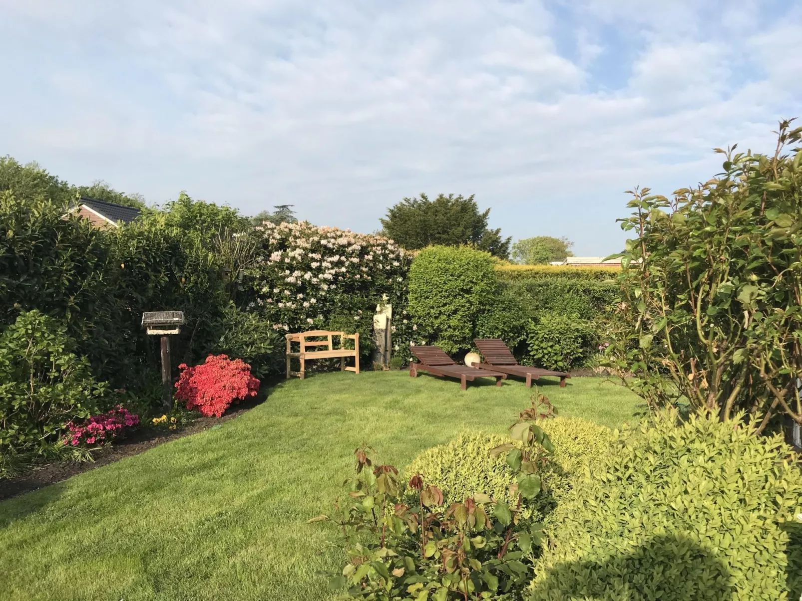 In Blandorf-Wichte mit Großem Garten-Buiten