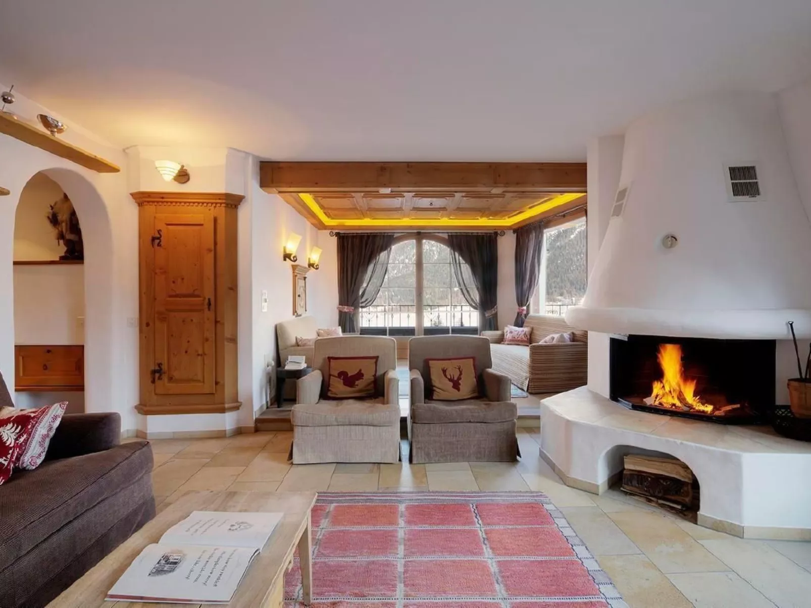 Chesarina Chalet-Binnen