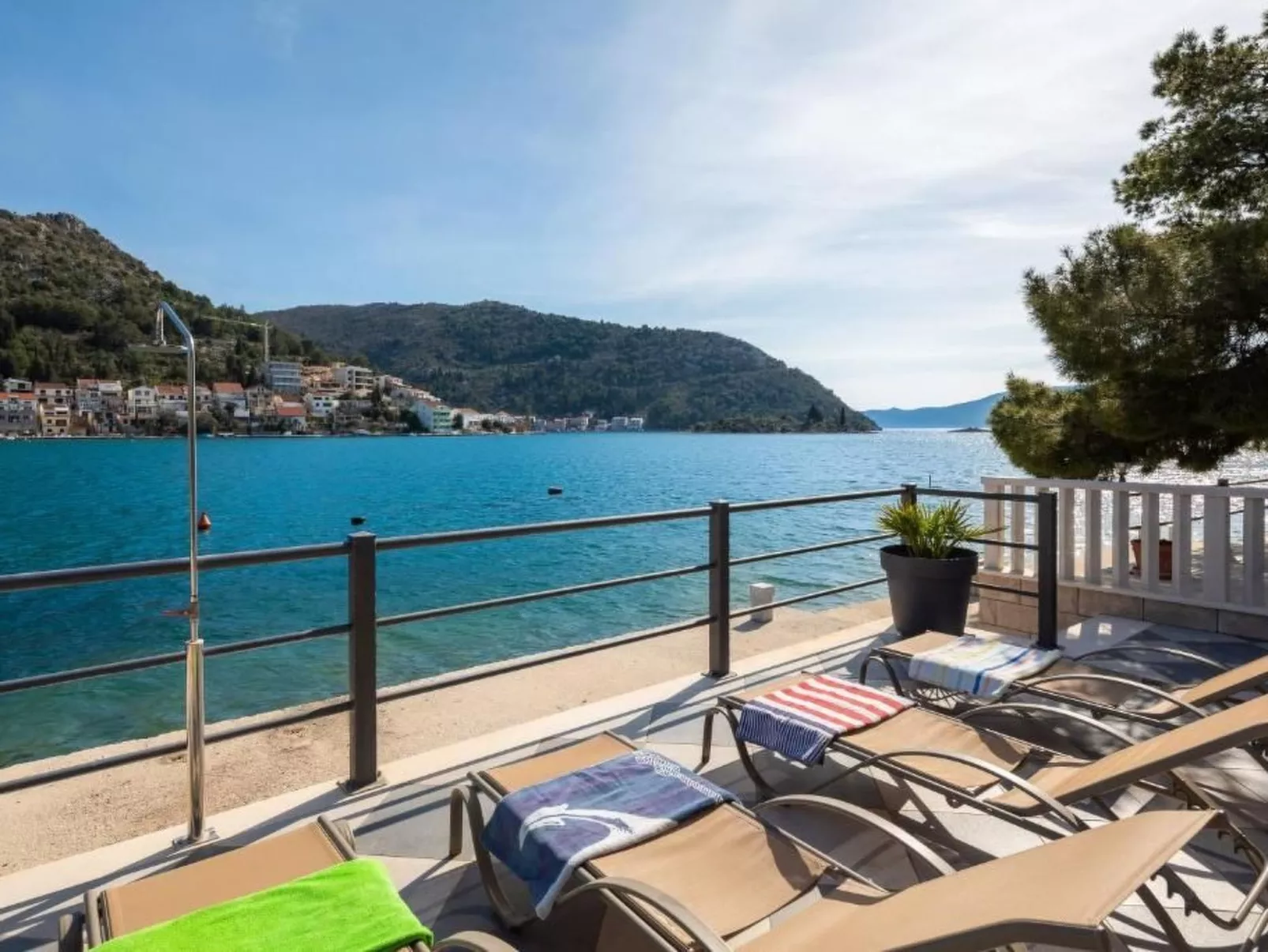 Sonnenaufgang an der Adria - Strandhaus-Buiten