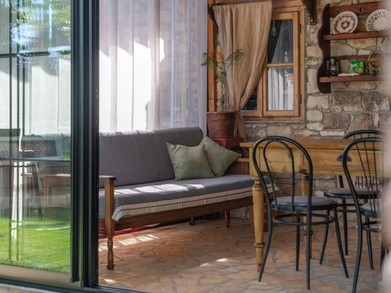 Rustic cozy house Pupy mit private pool und kino-Binnen