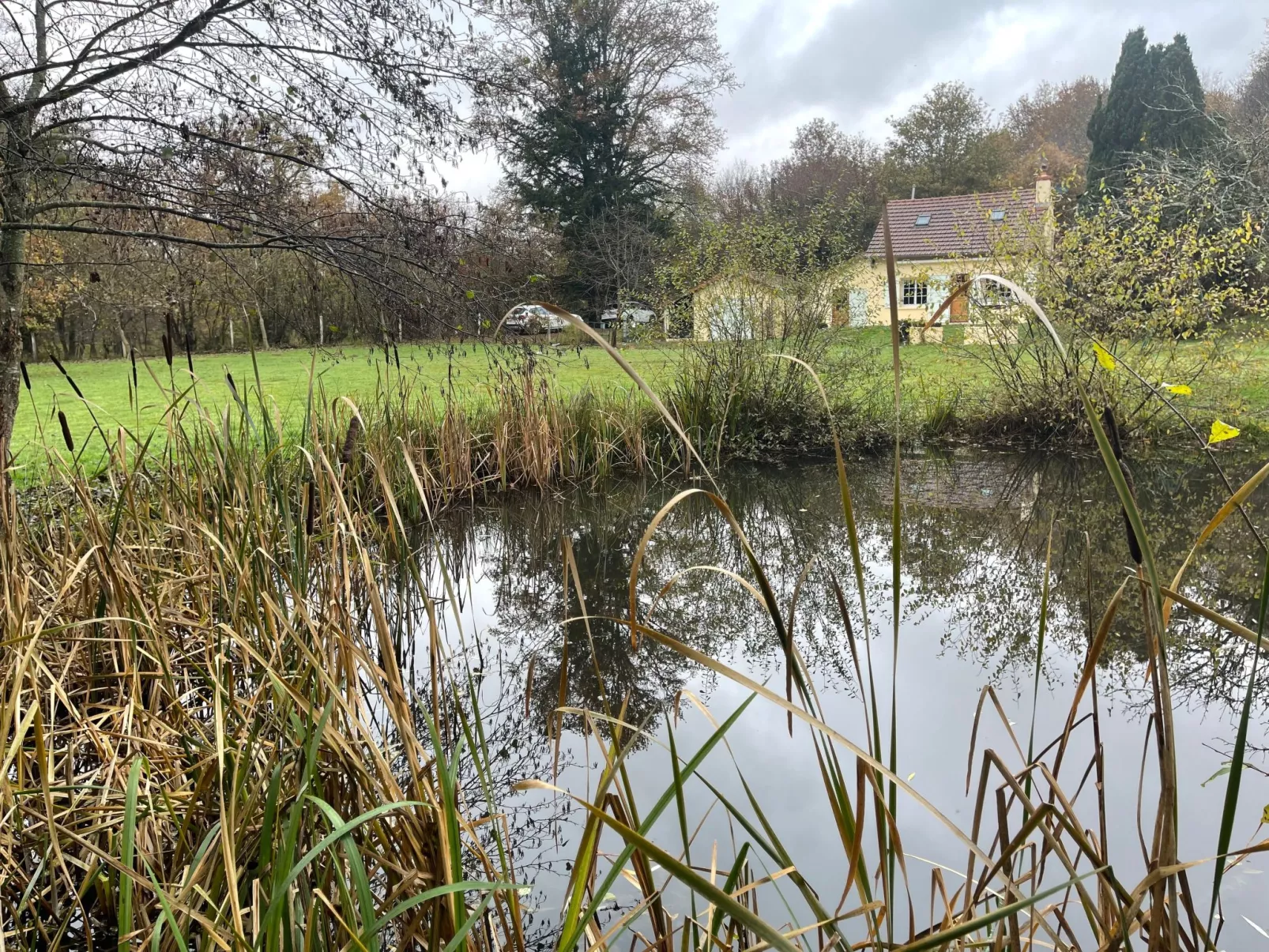 Für 6 Pers. mit eigenem Teich-Binnen