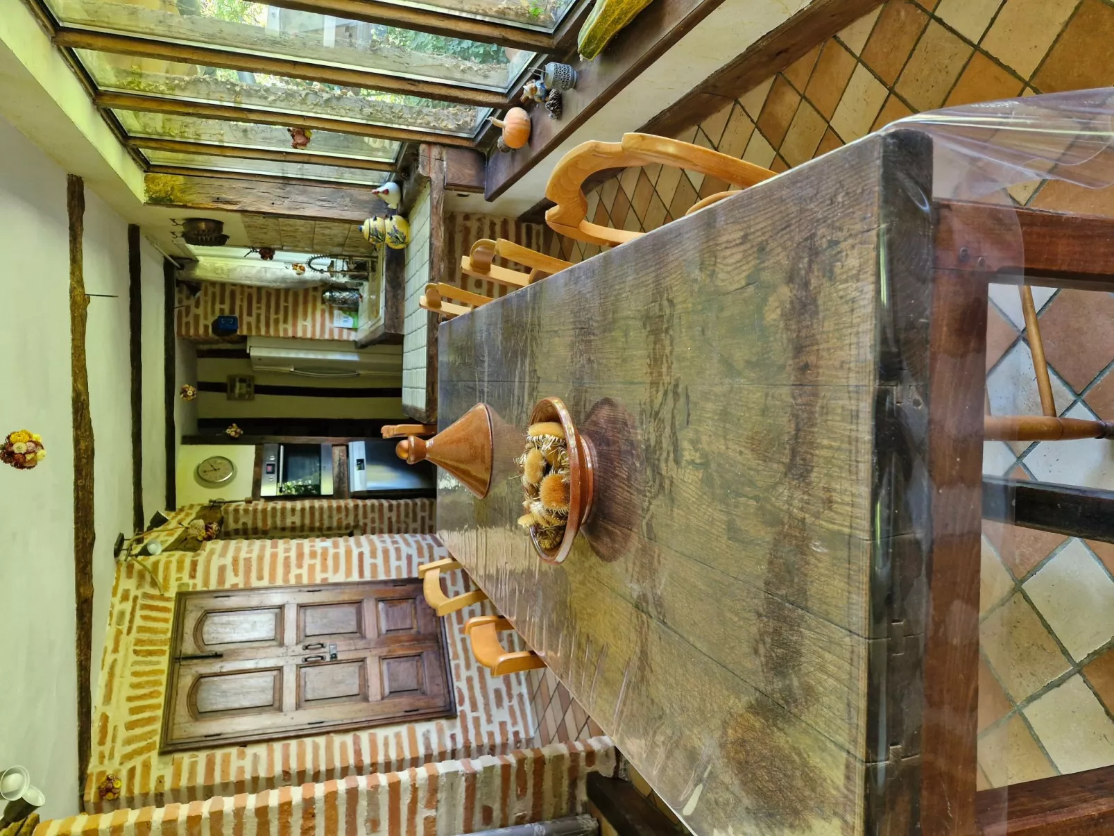 Die Unterkunft für zwei bis sechs Personen, Schwimmbad, Bouleplatz, Spa, Tennis-Binnen