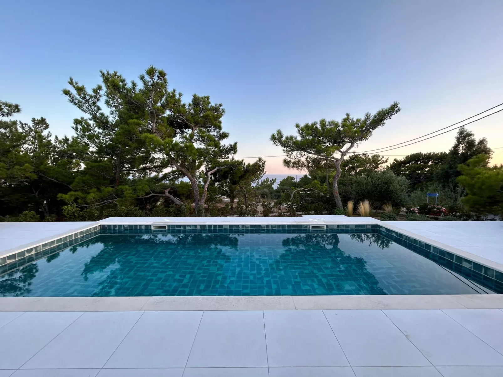 Villa Maria mit privatem Pool und Meerblick-Buiten