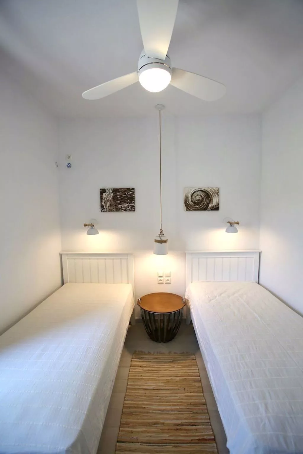 Ruhig gelegene Wohnung mit Meerblick an einem abgelegenen Strand-Binnen