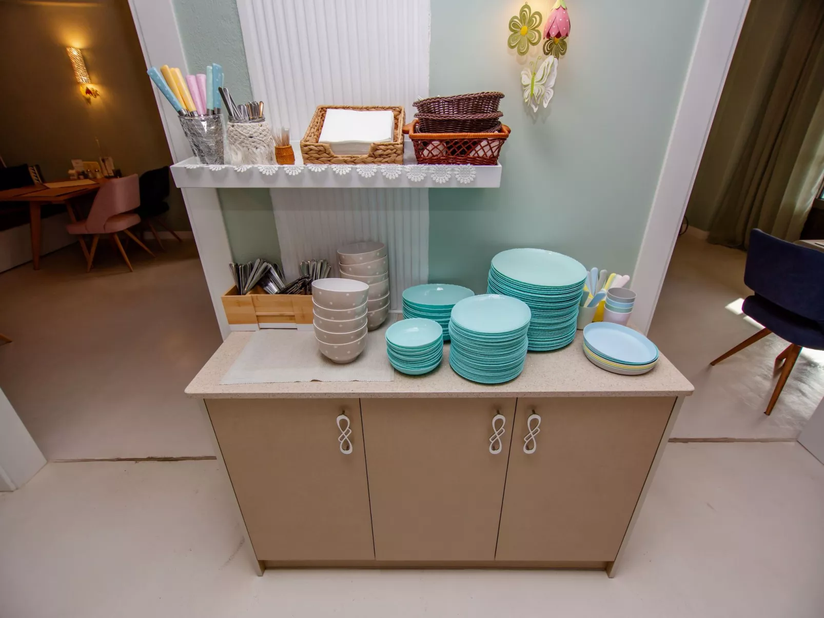 Studio-Appartement mit Balkon-Binnen