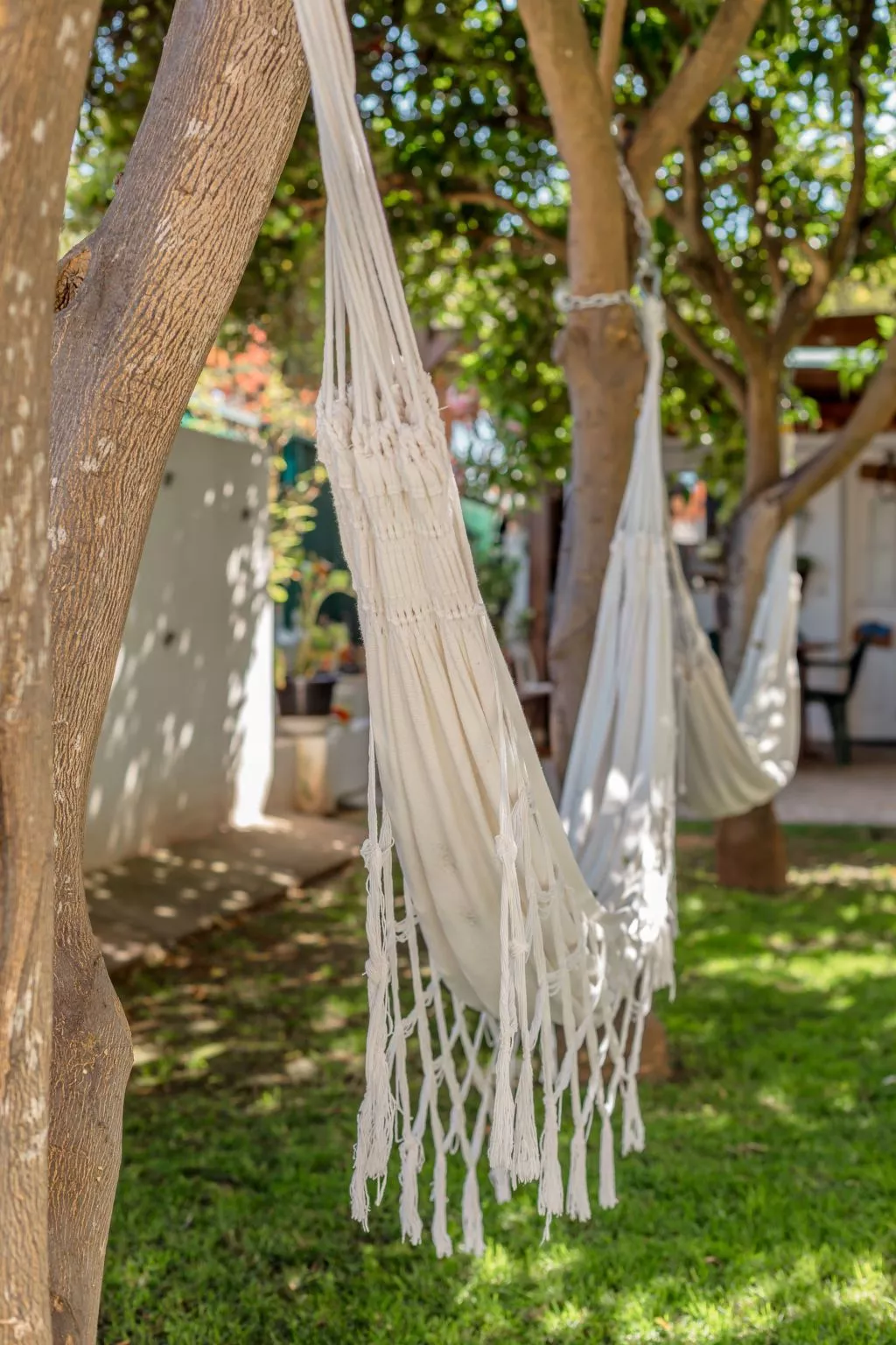 Nette Wohnung mit Kleinem gemeinsamem Pool - Buiten