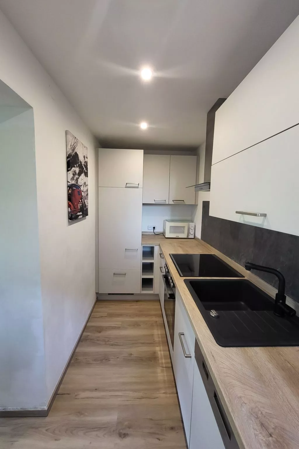 Souterrainwohnung für zwei Personen mit Bergblick-Binnen