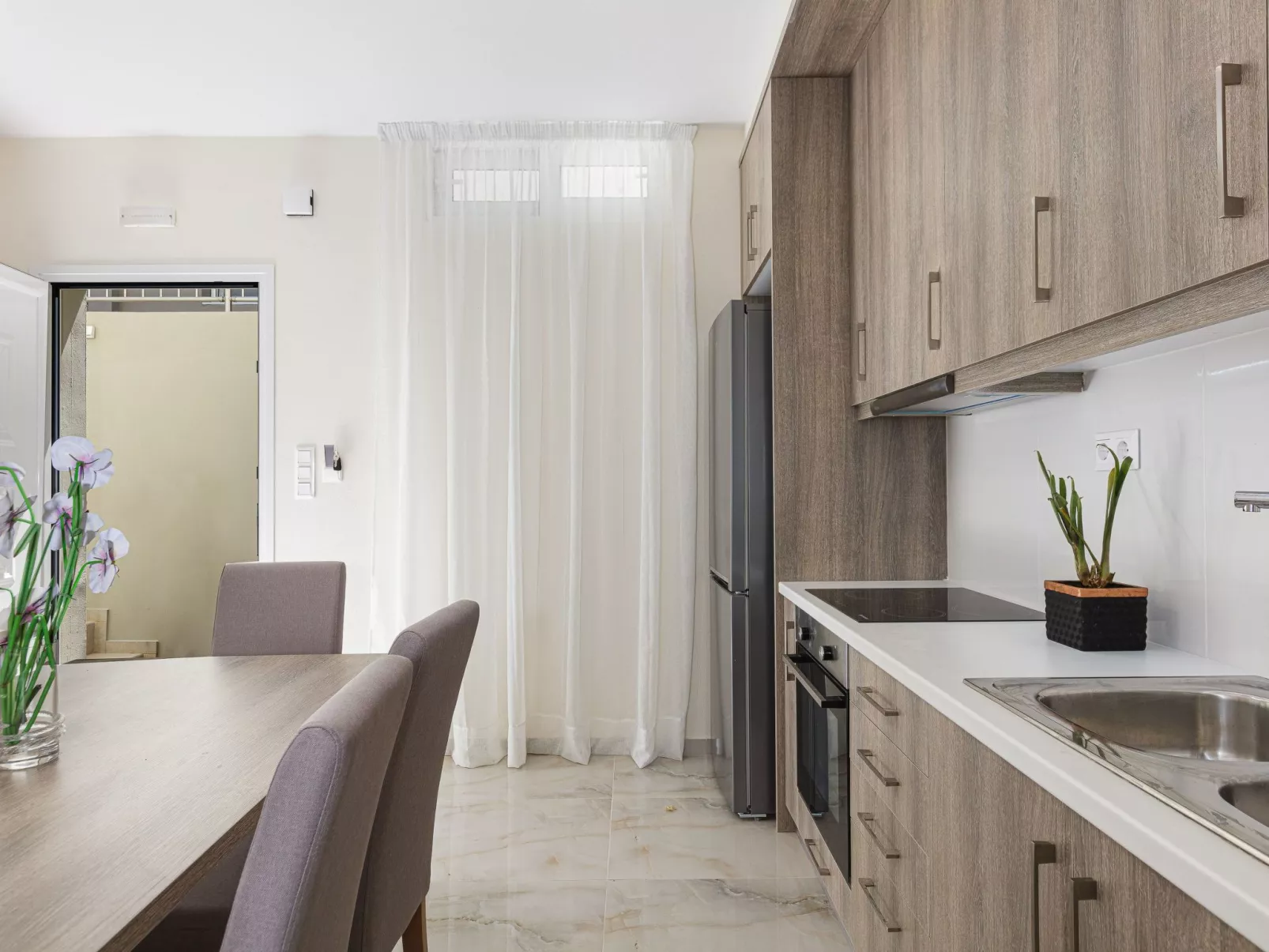 Haus in Vlichada mit tragbarem Barbecue-Binnen