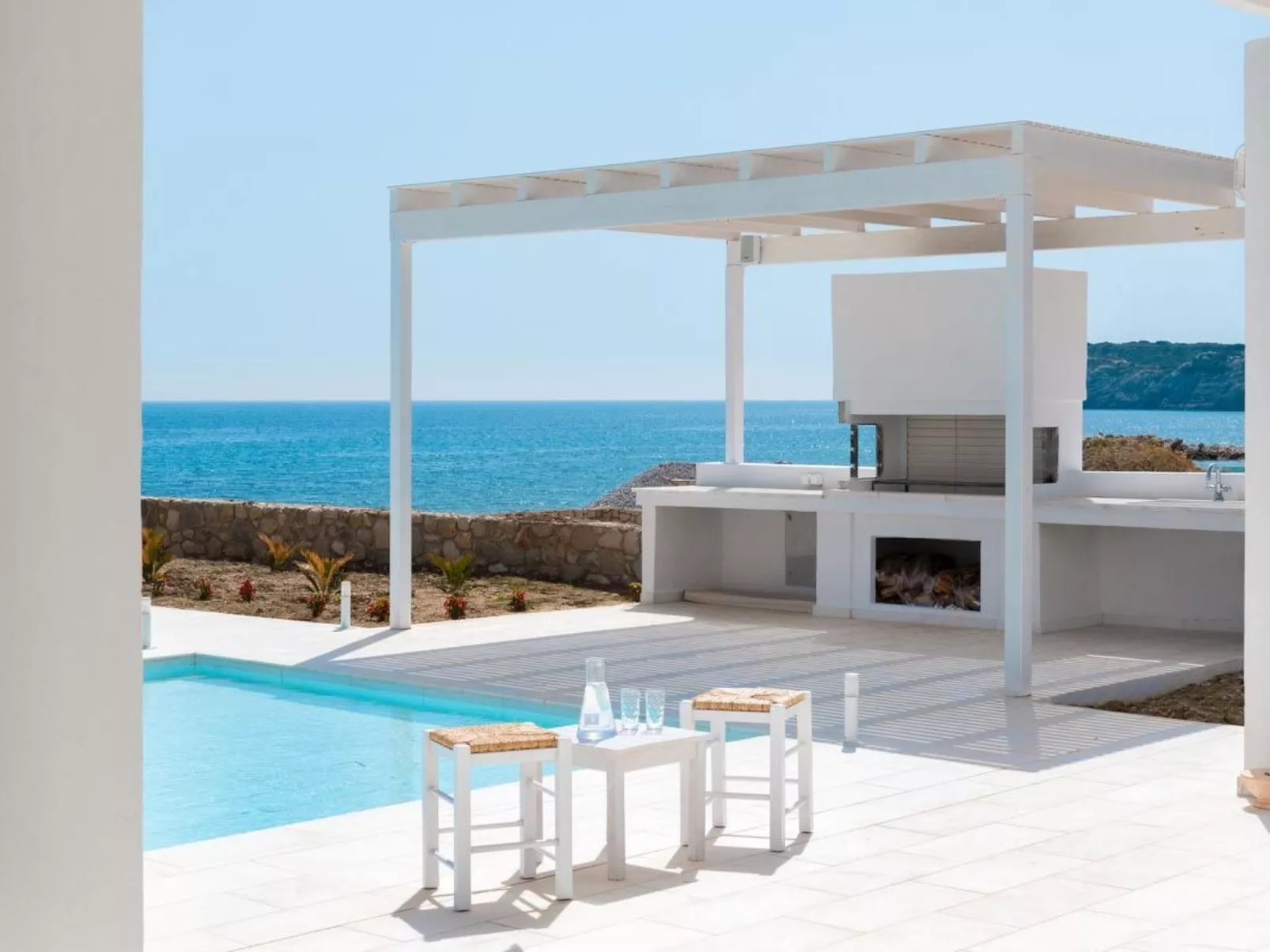 Strandvilla Maria für 12 Personen-Buiten