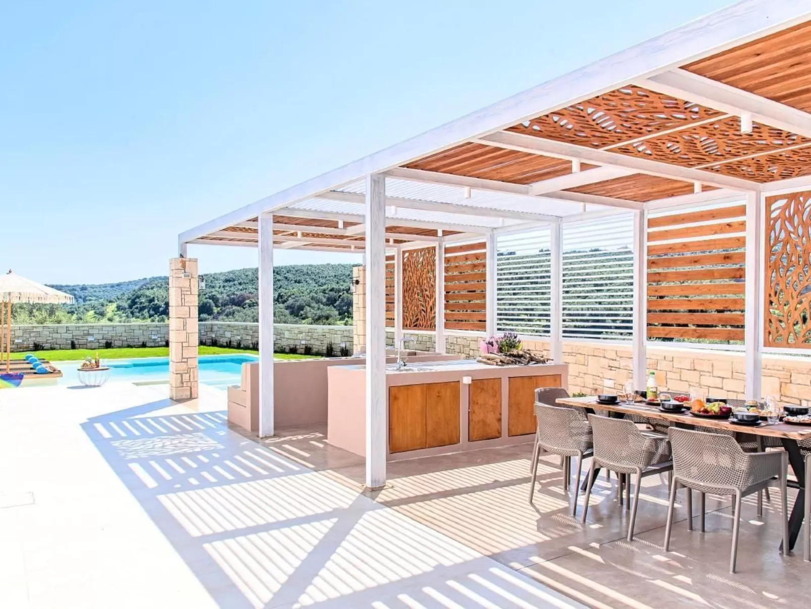 "Blue Lake Villa"-Buiten