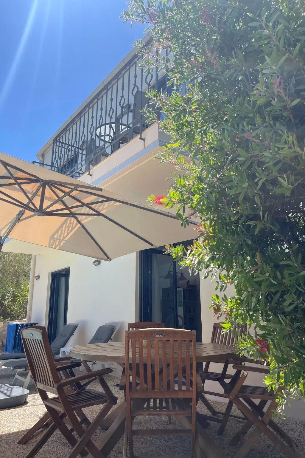 Nefeli Blue Villa in altem Olivenhain, Meerblick-Buiten