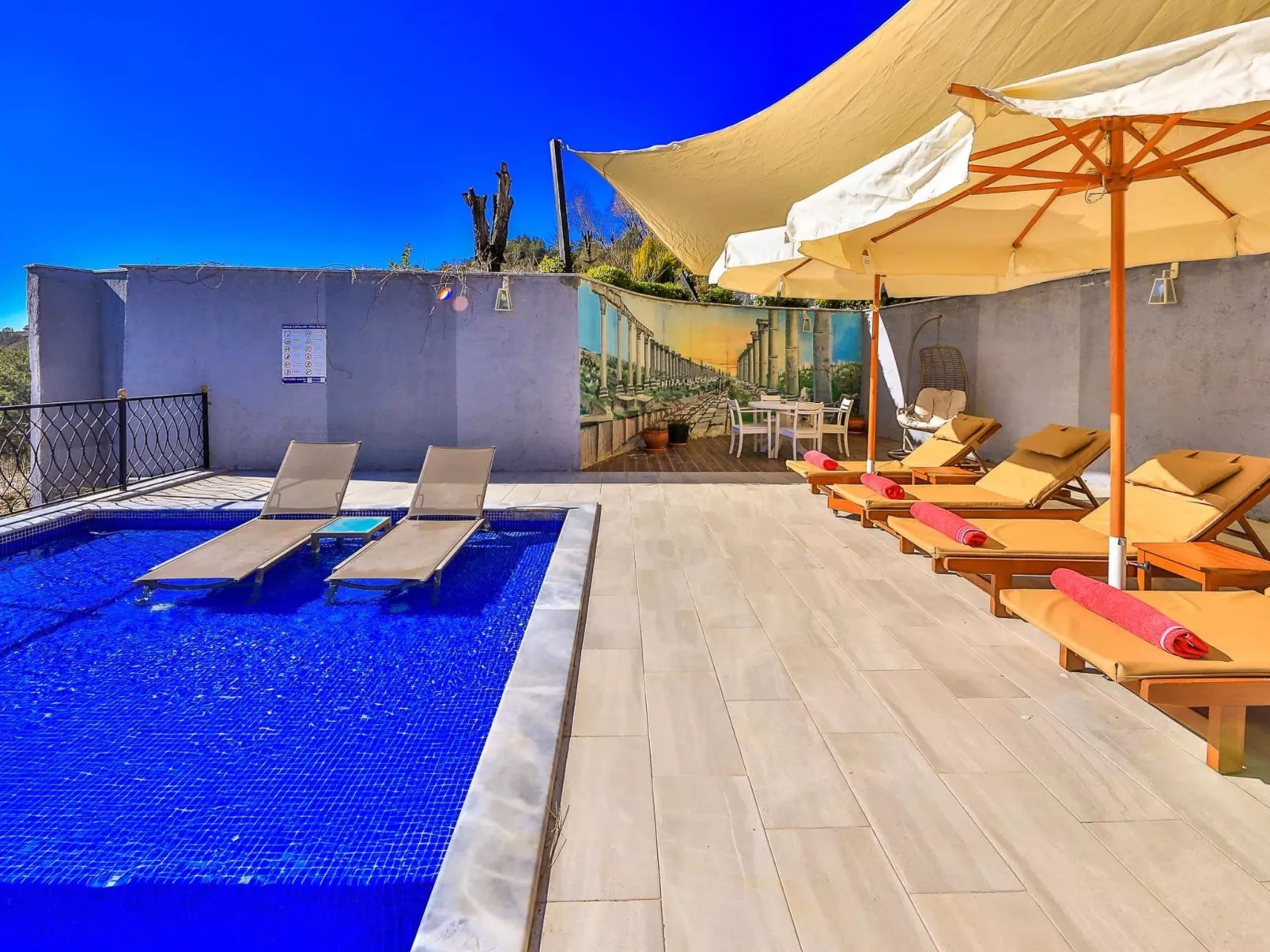 Steinhausvilla in der Natur-Binnen