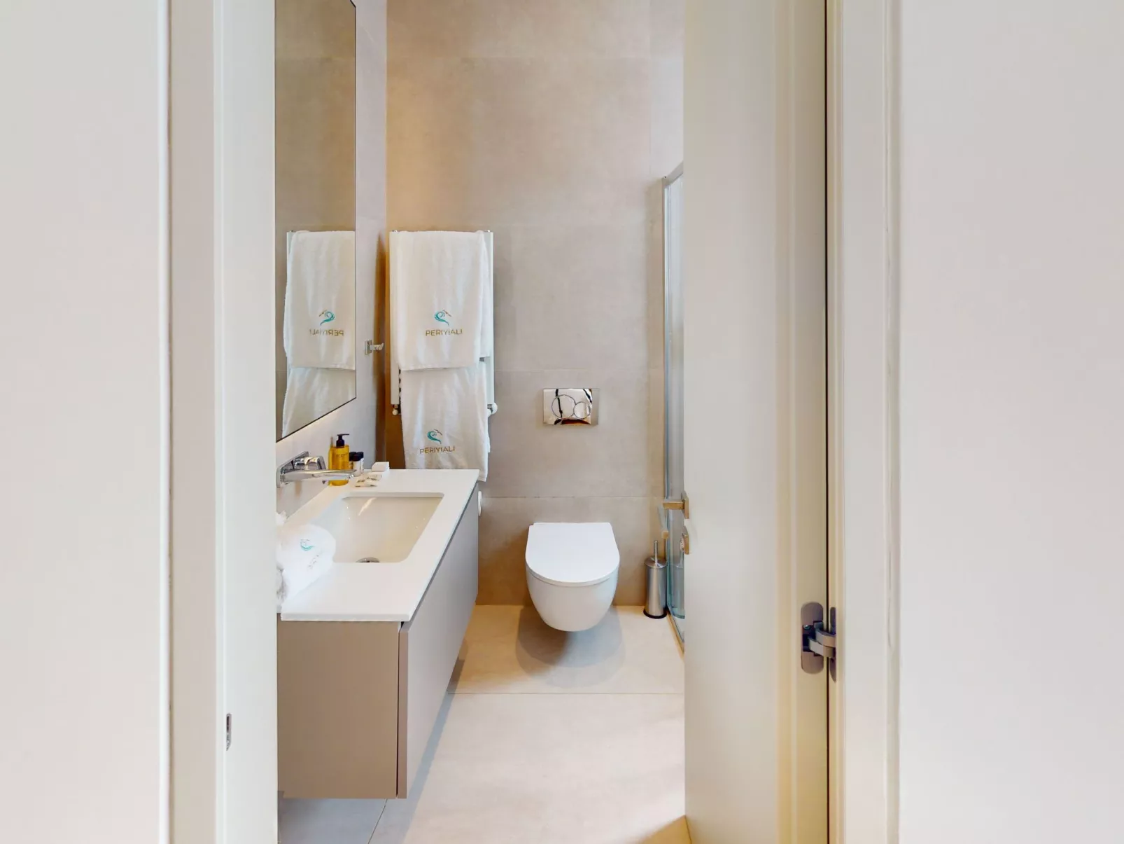 Periyiali Resort - Seitlicher Meerblick Villa Erato - 19-Binnen