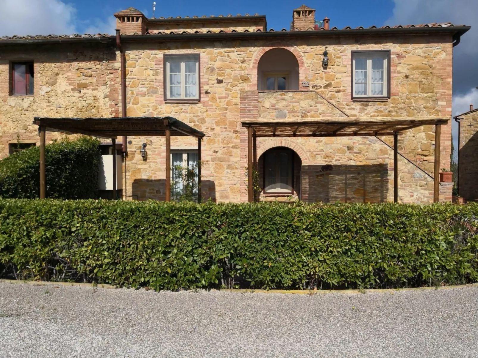 Collelungo' Wohnung mit Gemeinschaftspool-Buiten