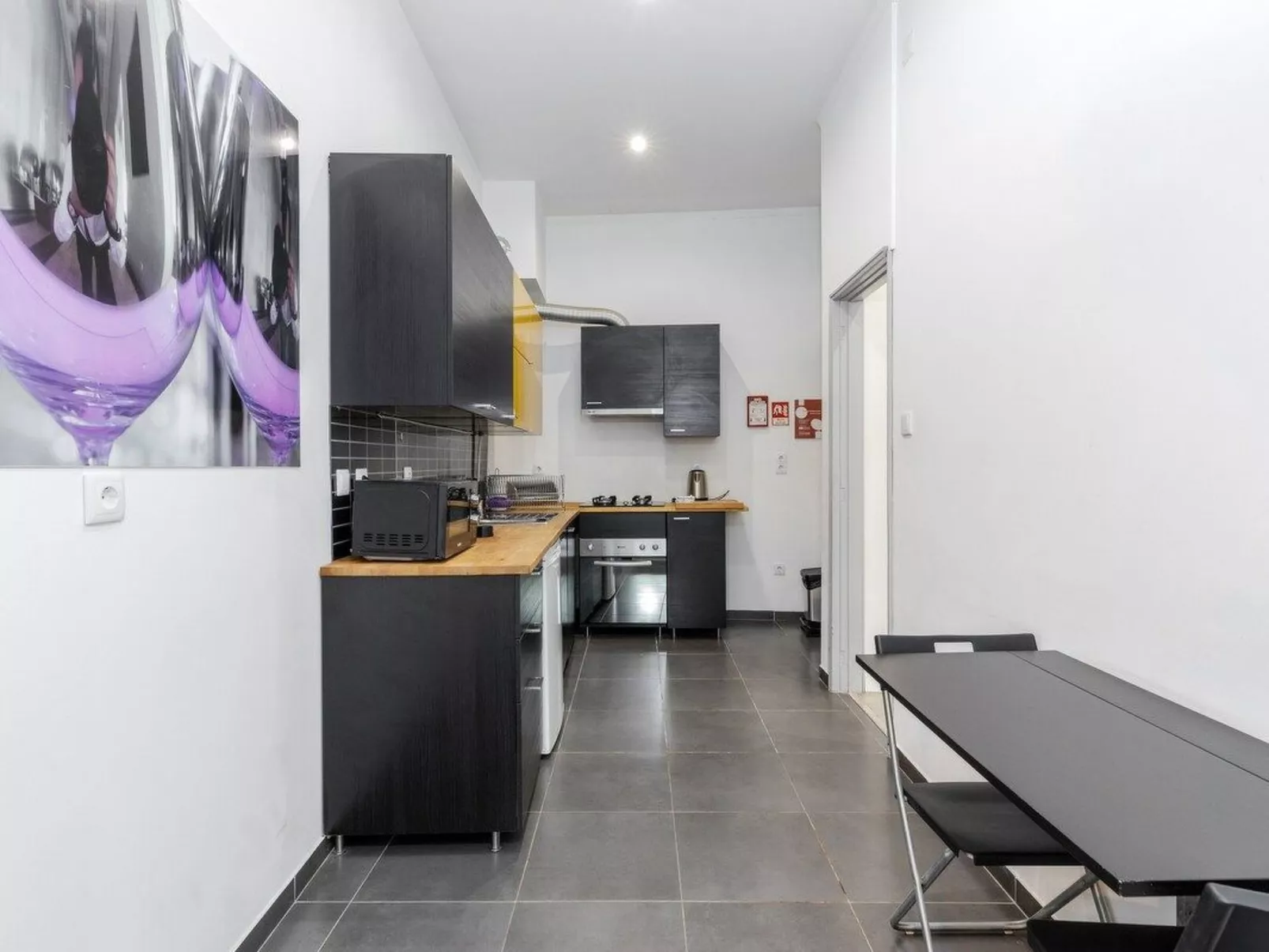 Traditionelles Haus am Meer-Binnen