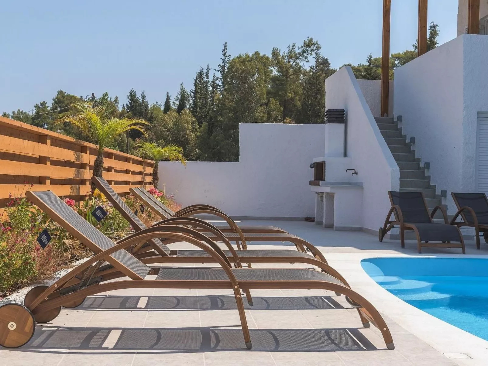 Villa "Despina" mit Garten, Grill und Terrasse-Buiten