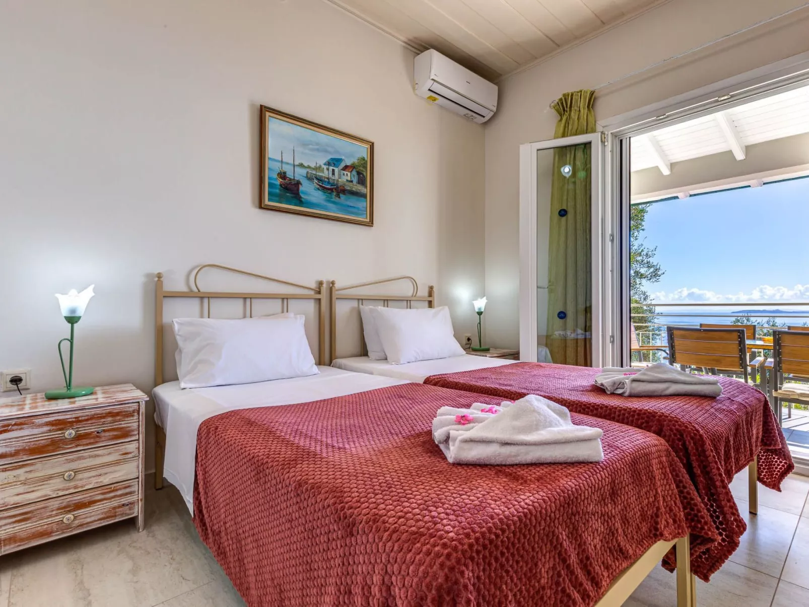 "Villa Nafsika"-Binnen